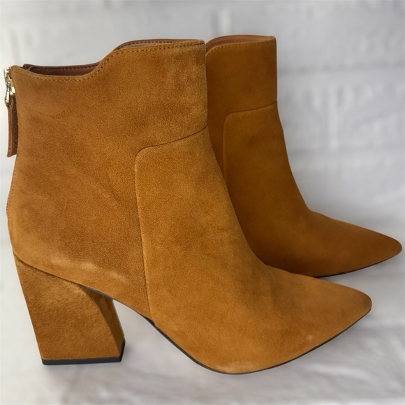 Franco Sarto Women's Venture Bootie In Whisky Color Size 6 - Picture 3 of 16